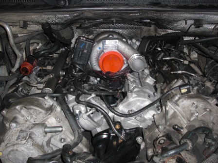 Mercedes-BENZ и Jeep, 642 мотор, замена турбины и впускных коллекторов