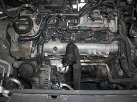 Замена турбины Volkswagen Tiguan 1.4 TFSI